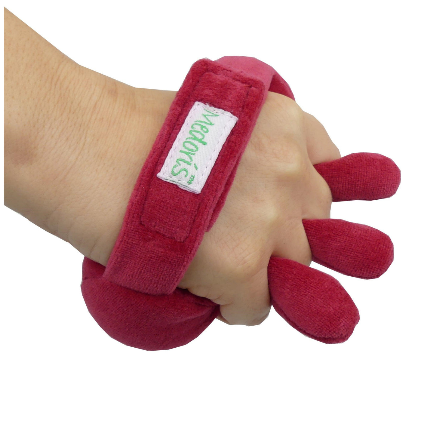 Close-up of the contoured finger separators on the M083 palm protector