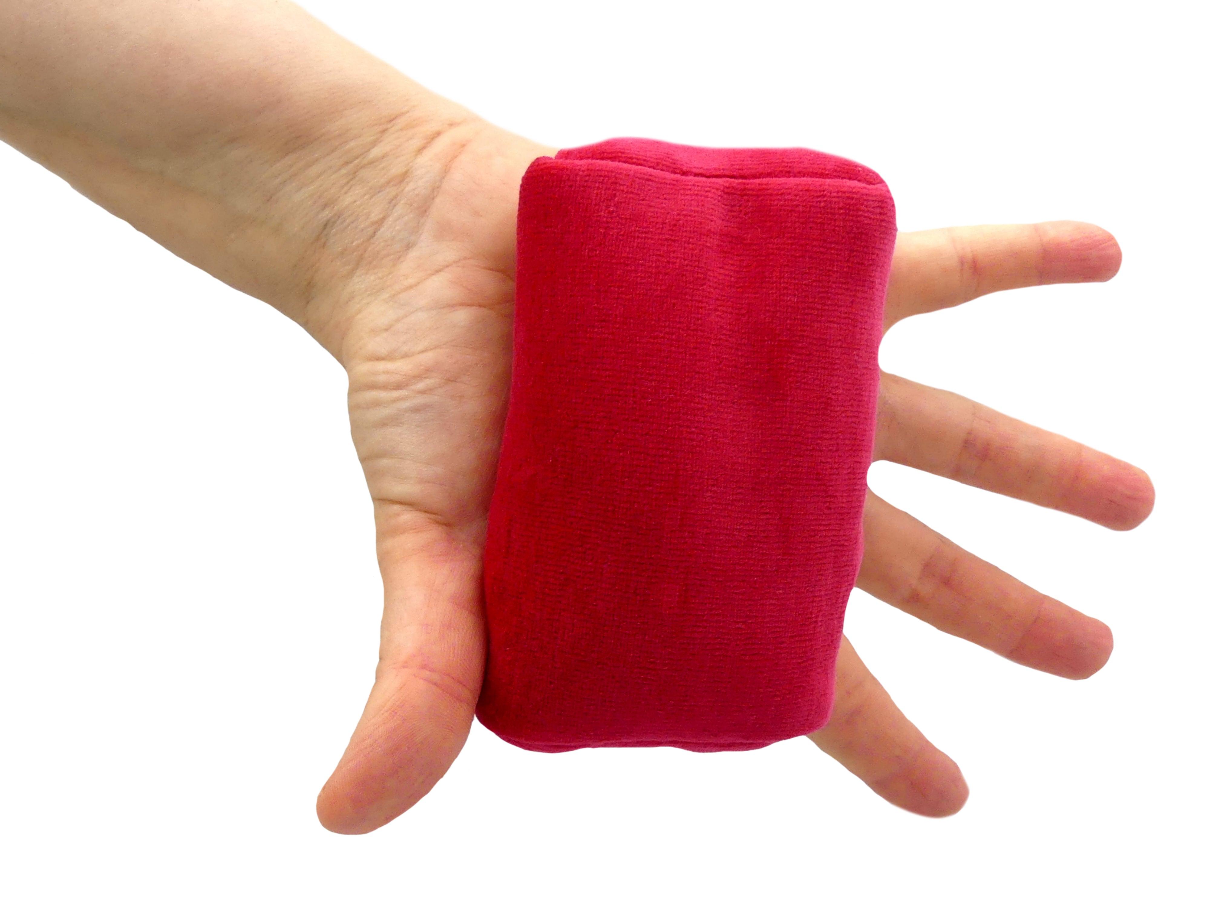 Close-up of the M113 low profile hand grip fabric and strap